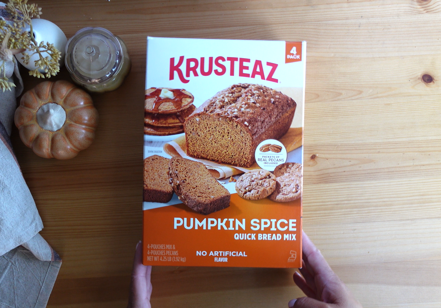 Krusteaz Pumpkin Spice Quick Bread Mix